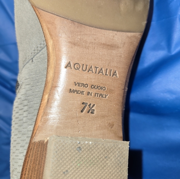 Aquatalia booties Gray Ankle Boots. Womens Size 7.5 Excellent Condition - Picture 3 of 7